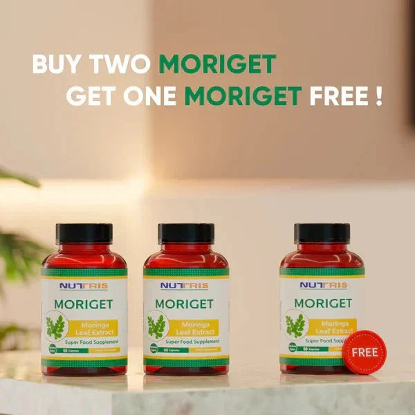 Buy 2 Moriget, Get 1 Moriget FREE