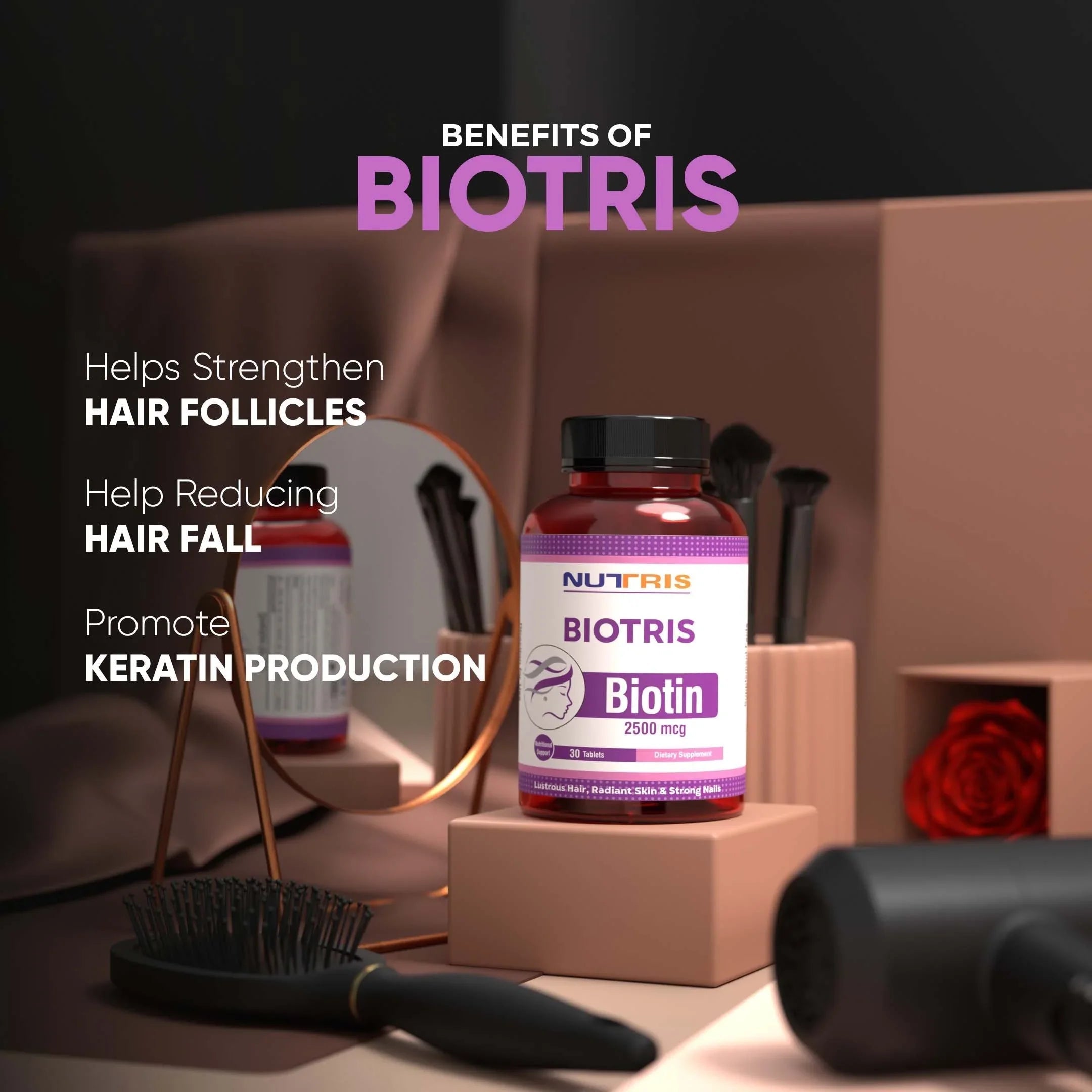 Biotris - Biotin for Skin,Hair & Nails