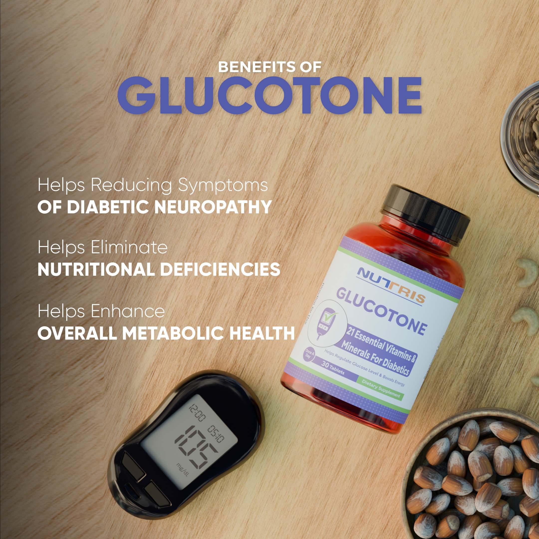 GLUCOTONE - Reduce Diabetic Neuropathy Symptoms